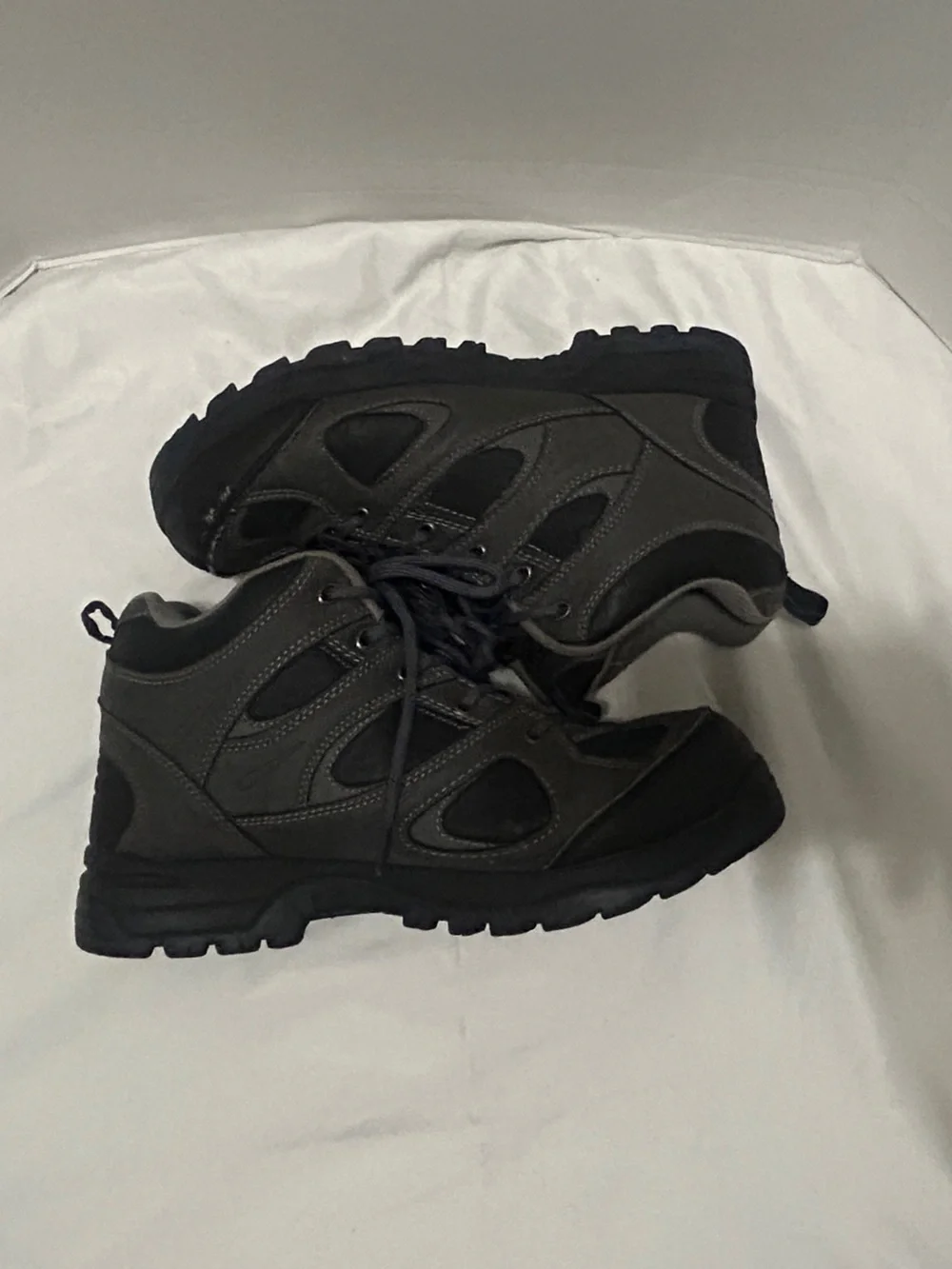 Coleman Men's Black and Gray Hiking Boots